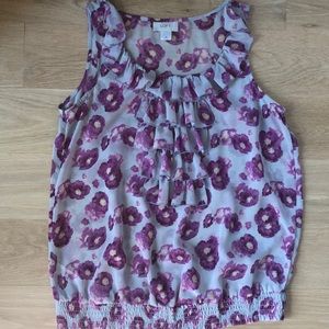 Loft sleeveless blouse